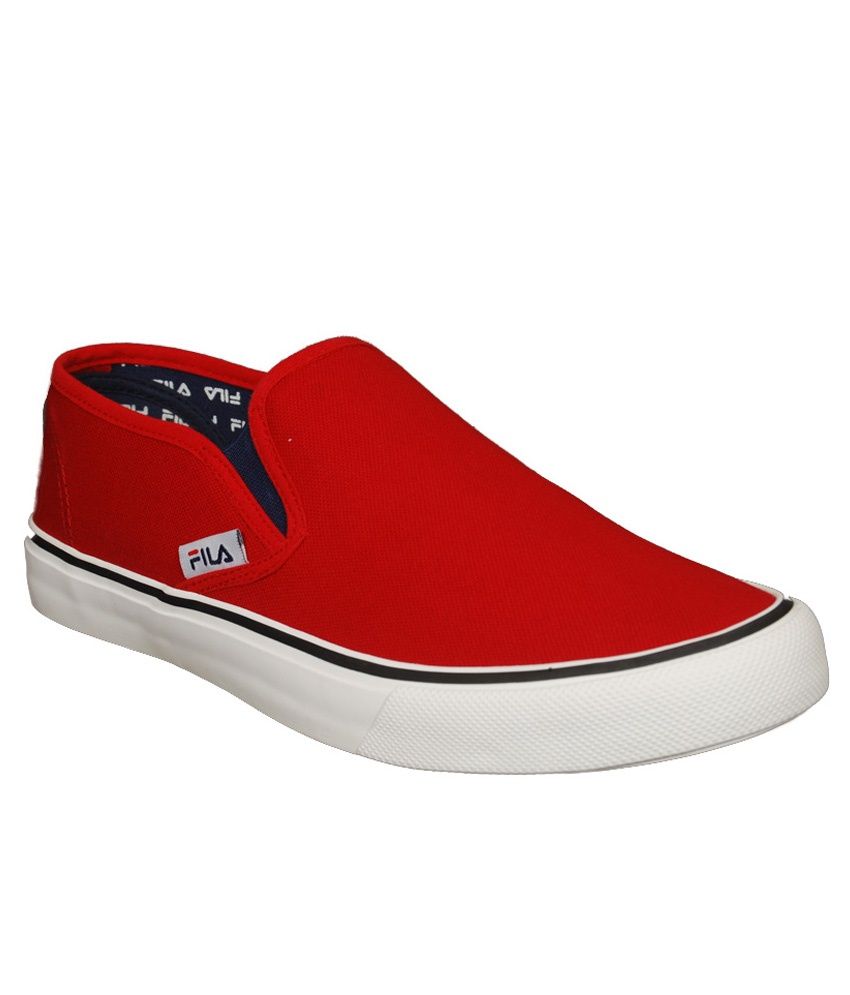 red fila shoes for men