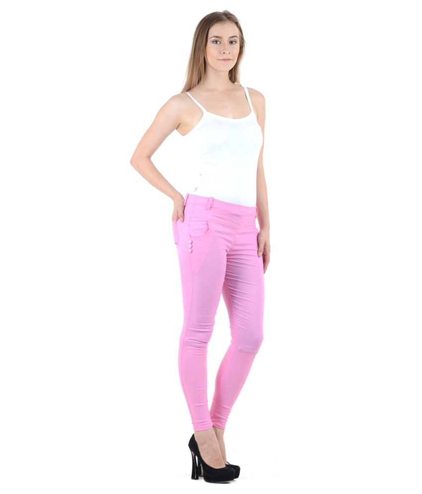 pink lycra pants