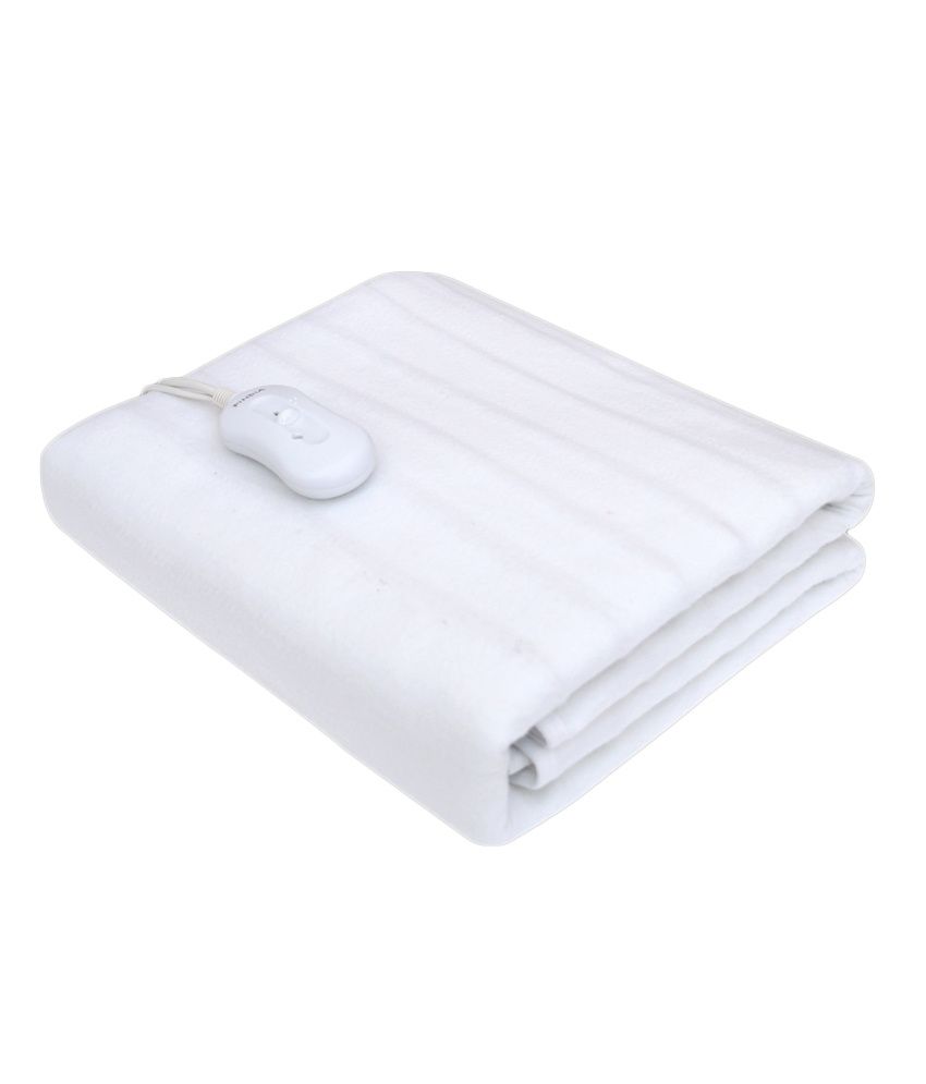 Pindia Single Bed Heating Electric Blanket White Buy Pindia Single