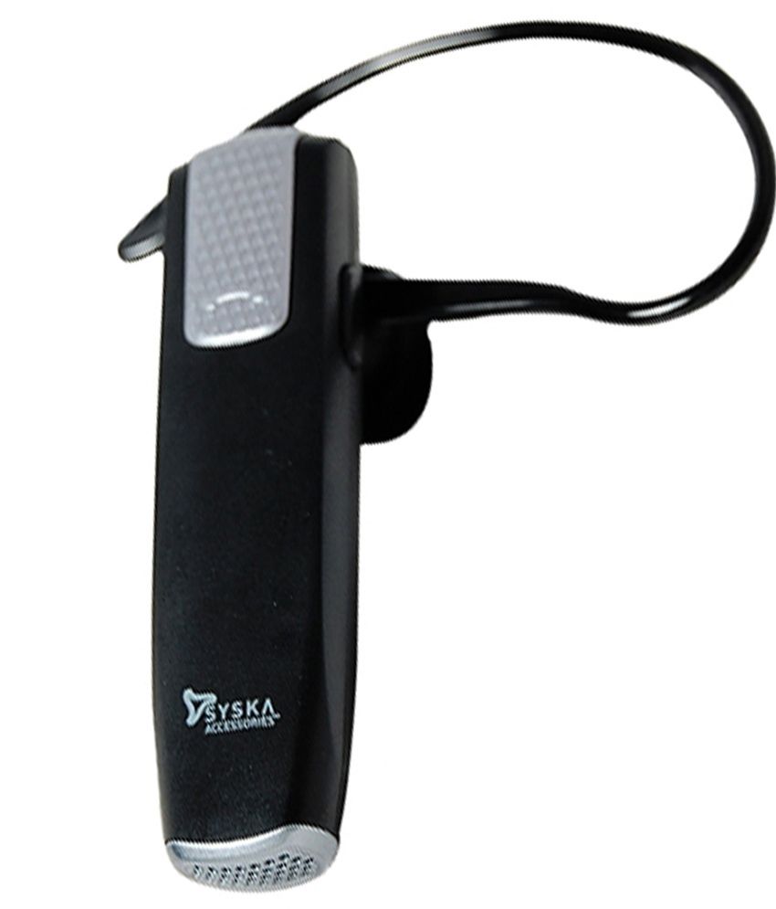     			Syska BTK-C5 Wireless Bluetooth With Mic-Black