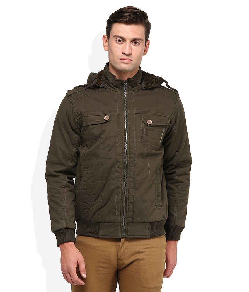 Duke Brown Full Sleeves Jacket - Buy Duke Brown Full Sleeves Jacket Online at Best Prices in 