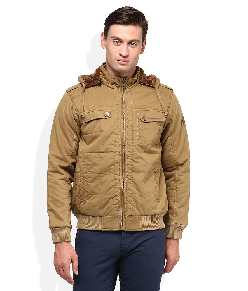 Duke Khaki Full Sleeves Jacket - Buy Duke Khaki Full Sleeves Jacket ...