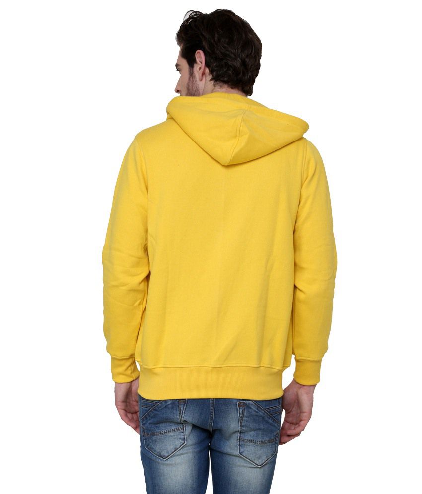 Plus Store Yellow Fleece Sweat Shirt - Buy Plus Store Yellow Fleece ...