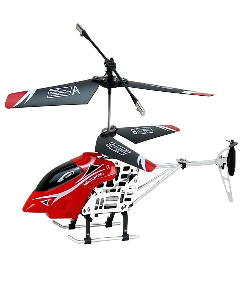 GM enterprises Red Swift Remote Control Helicopter With battery Adaptor ...
