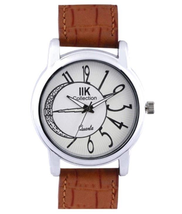 IIK COLLECTION Round shaped Analog Watch For Men