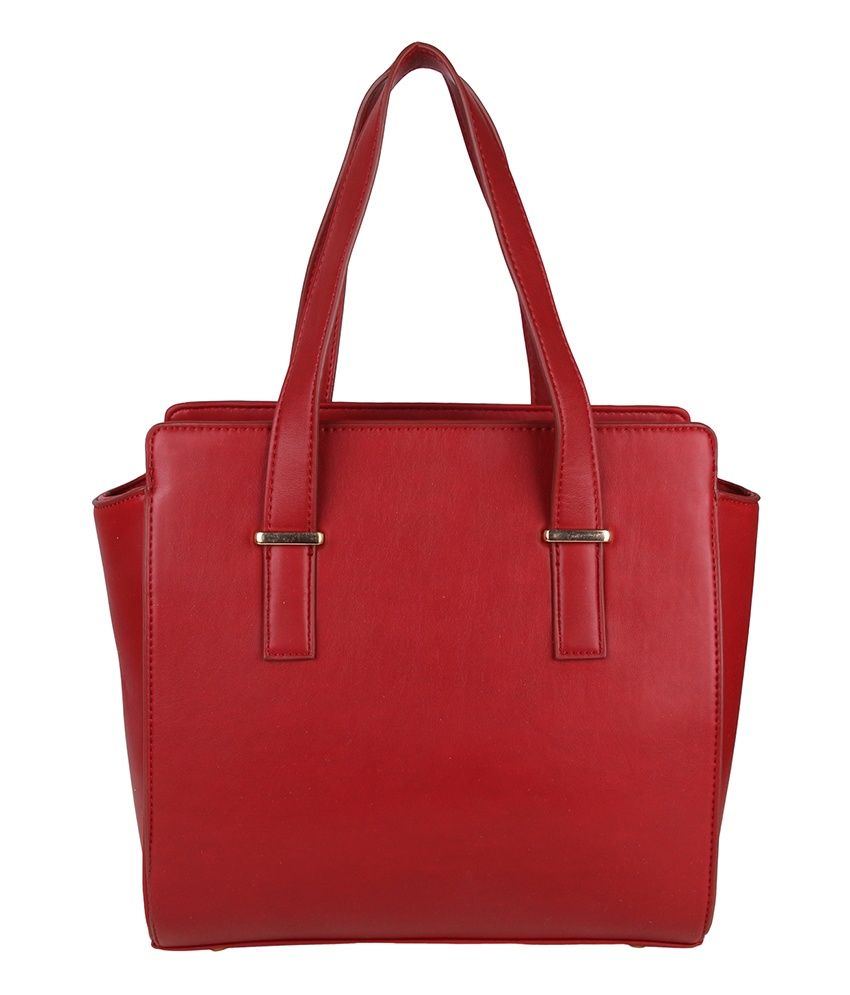 lino perros red handbag