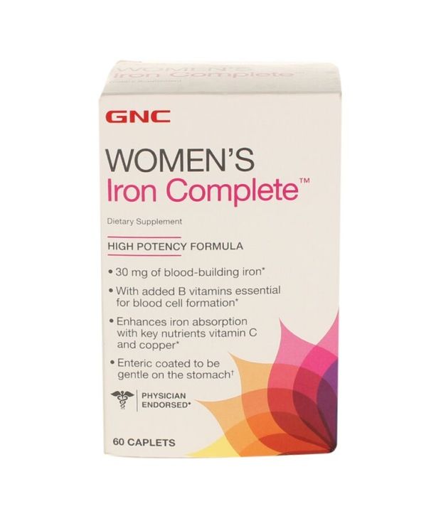 GNC WOMEN IRON COMPLETE 1X60 Buy GNC WOMEN IRON COMPLETE 1X60 at Best