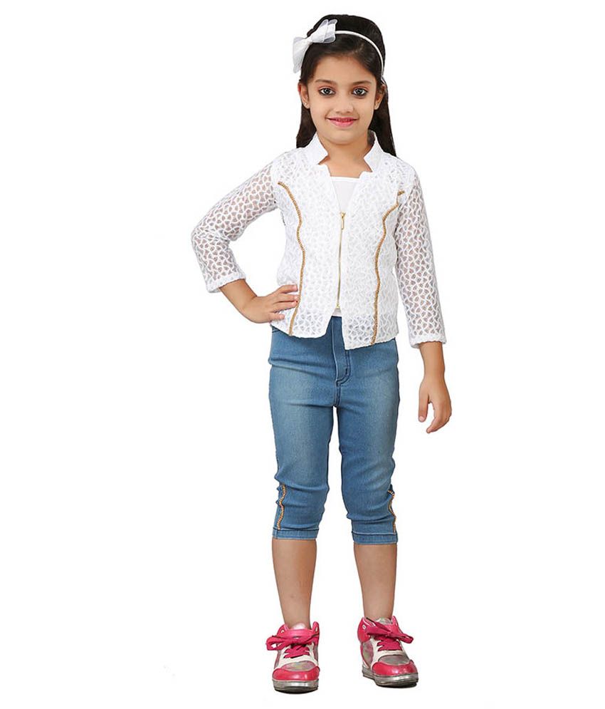 jeans top for girl snapdeal