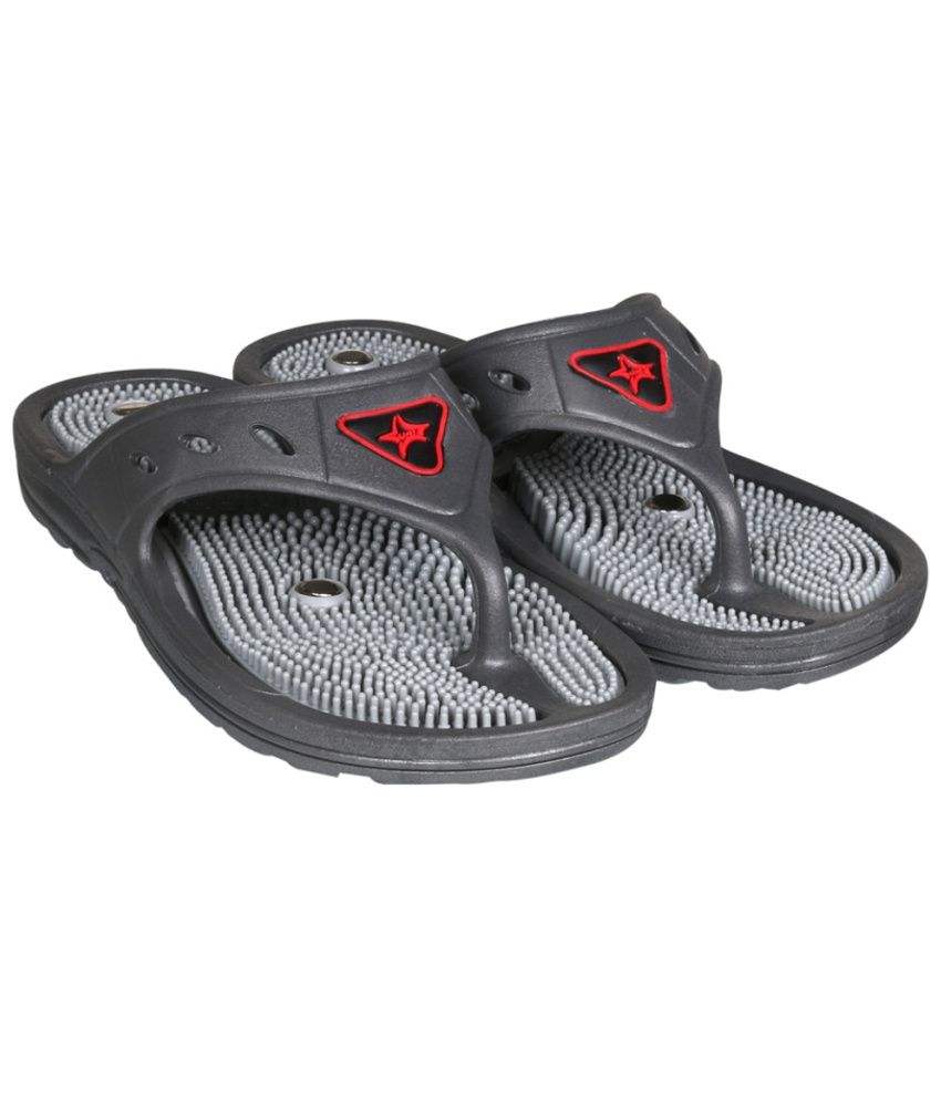 UniStar Robust Gray Slippers Price in India Buy UniStar Robust Gray