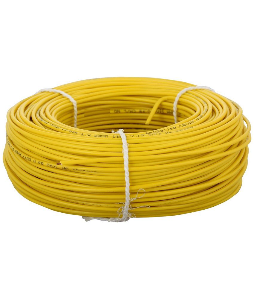 Buy Powerbeam Kabel  Yellow Pvc  Cable House Wire Online at 
