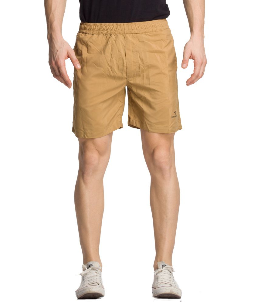 Bodymark Beige Cotton Solid Shorts - Buy Bodymark Beige Cotton Solid ...