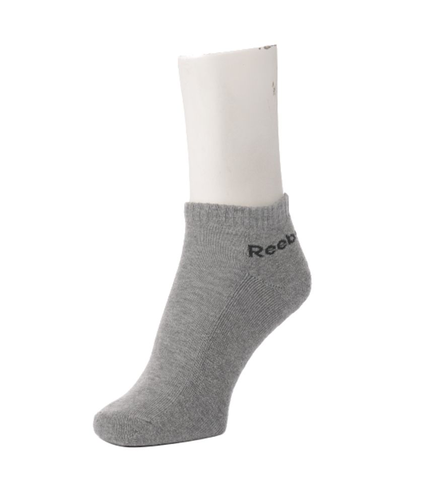 Reebok Men's Half Cushion Low Cut Socks (Pack of 3) Buy Online at Low