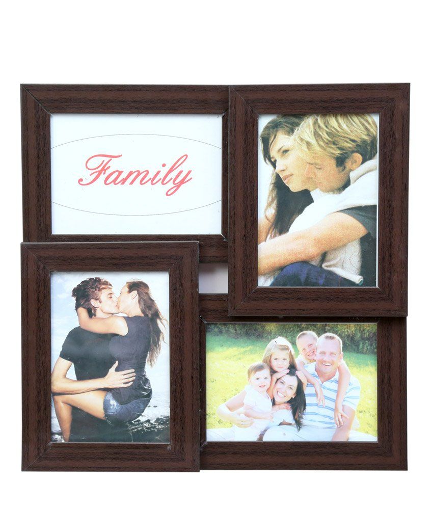 Truce Brown 4 In 1 Photo Frame Collage Of Image