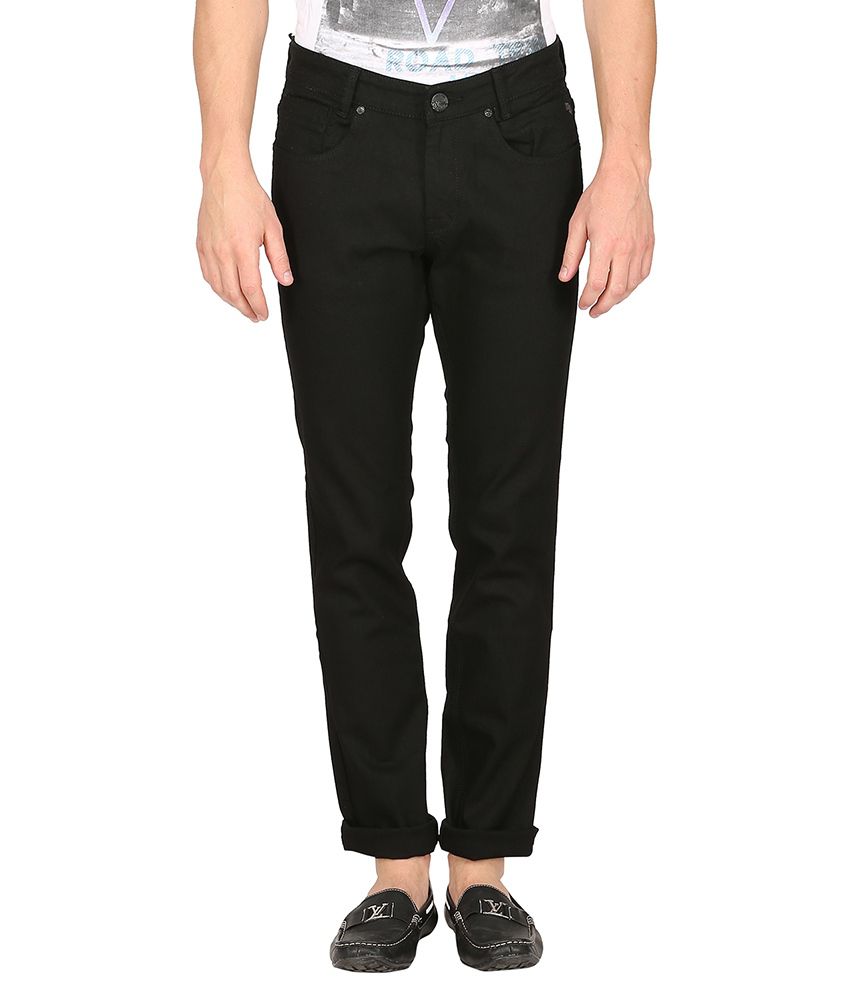 Mufti Black Slim Fit Jeans - Buy Mufti Black Slim Fit Jeans Online at ...