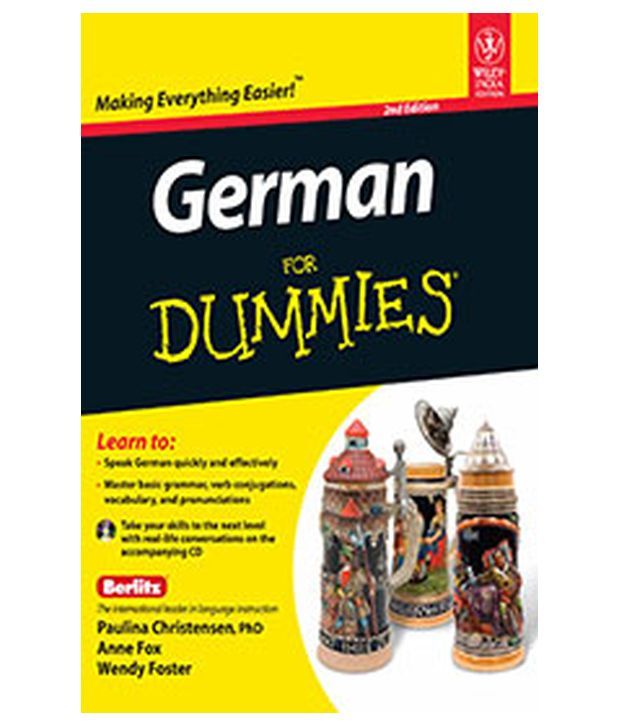 German for Dummies; 2ed; w/cd Buy German for Dummies; 2ed; w/cd Online