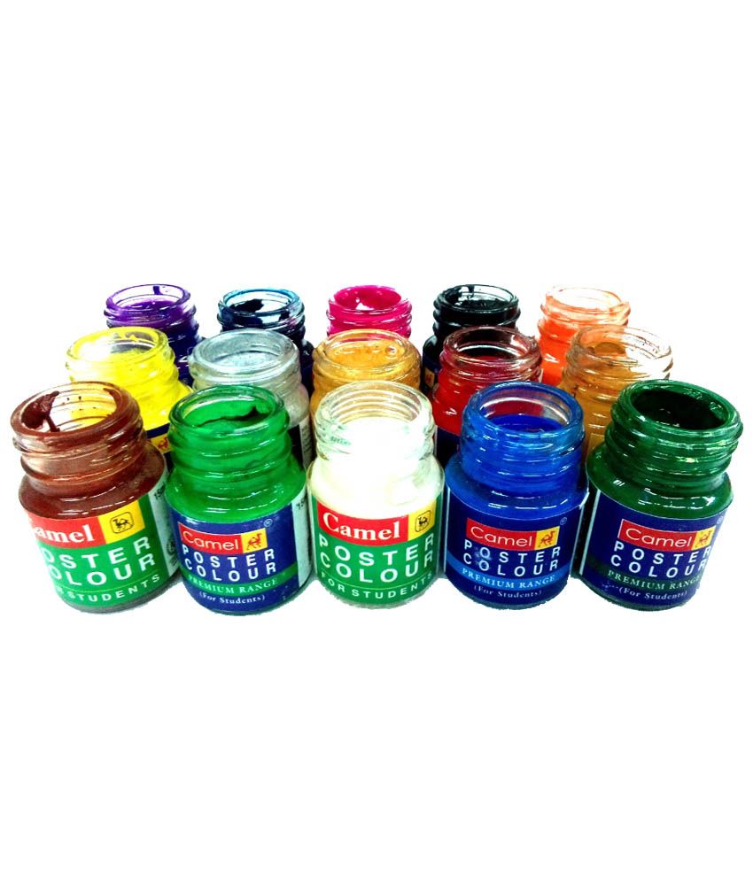 Camel Premium Poster Colours Set Of 15 Buy Online at Best Price in