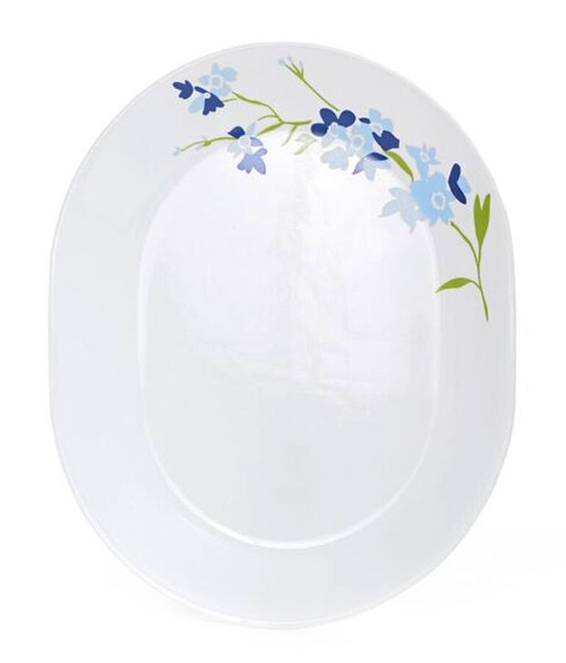 Corelle 21 Pcs Dinner SetIndia Collection Blue Blossom Buy Online at