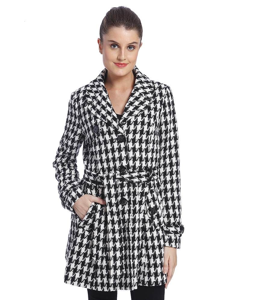 vero moda black and white dress