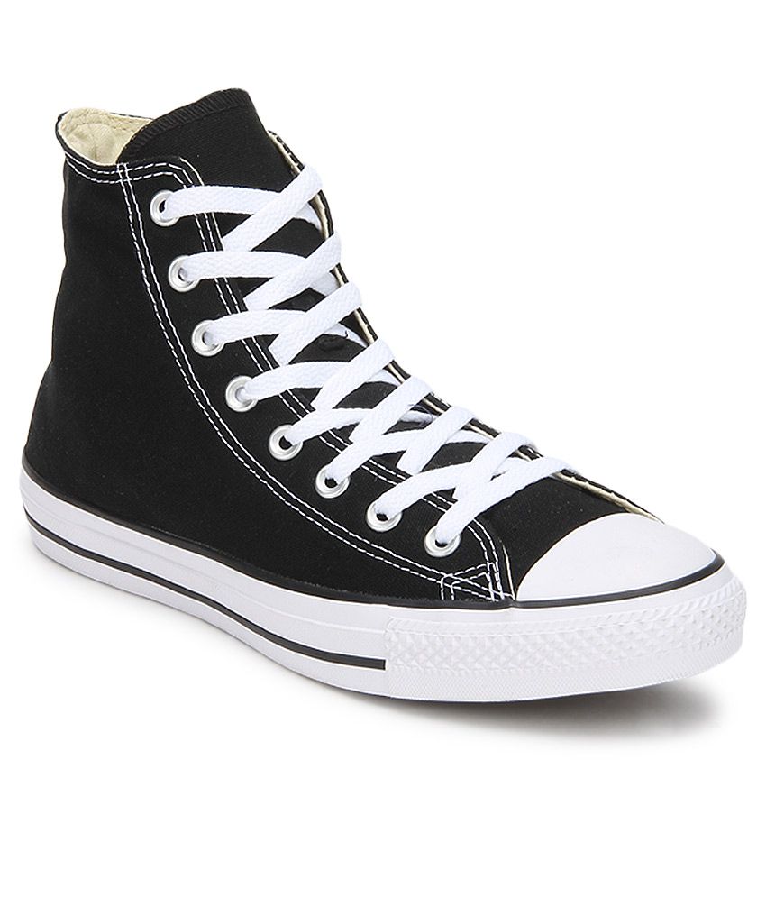 converse black shoes online