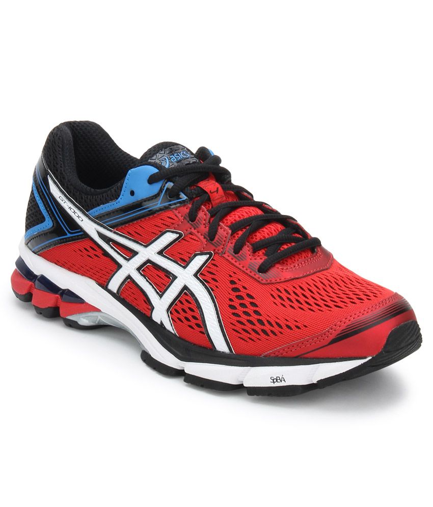 Asics Gt 1000 4 Red Sport Shoes - Buy Asics Gt 1000 4 Red Sport Shoes ...