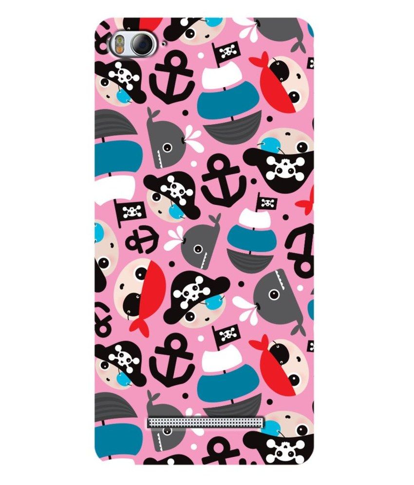 Zapcase Printed Back Cover For Xiaomi Redmi Mi4i - Multicolour ...