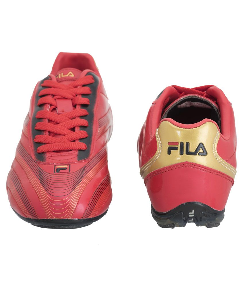 fila red shoes for men