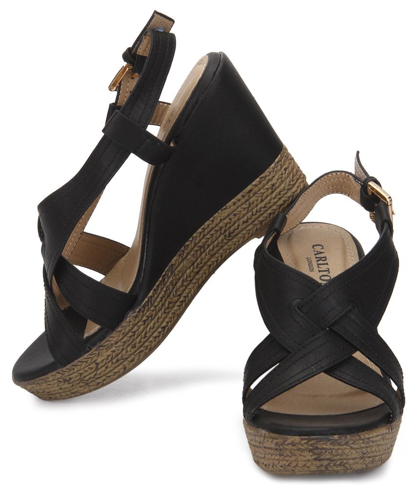 black chilton sandals
