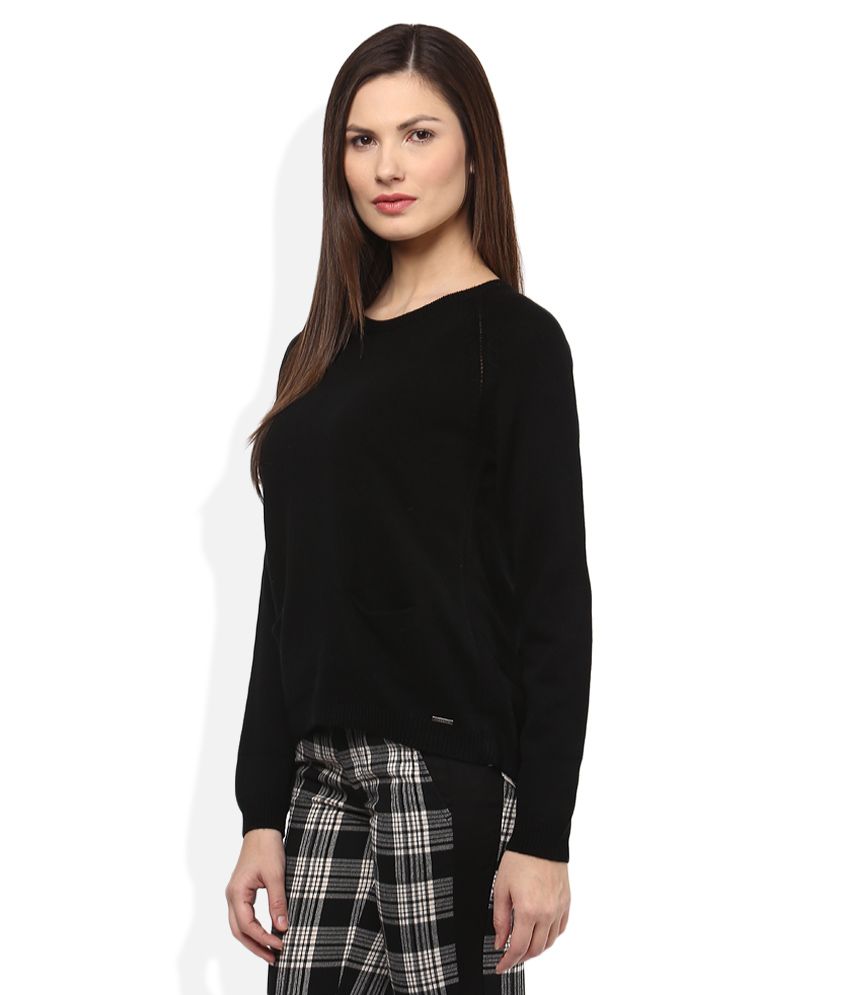 madame black sweater