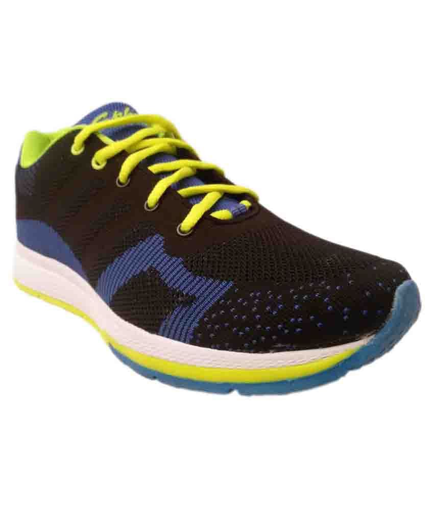 Sphere Black \u0026 Blue Sports Shoes - Buy 