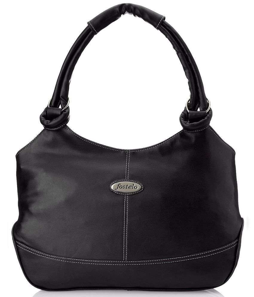 classic black shoulder bag