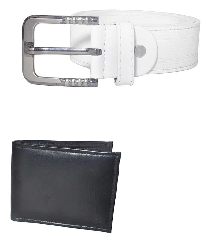 Scotlane White Leather Belt For Men: Buy Online at Low Price in India - Snapdeal
