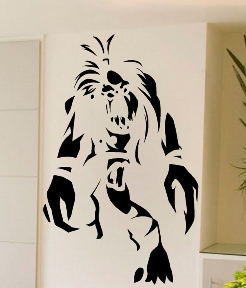     			Decor Villa Black Transformer Wall Sticker