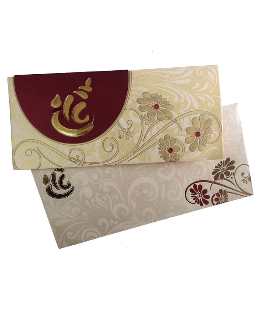 shri ganesh wedding card: buy online at best price in india