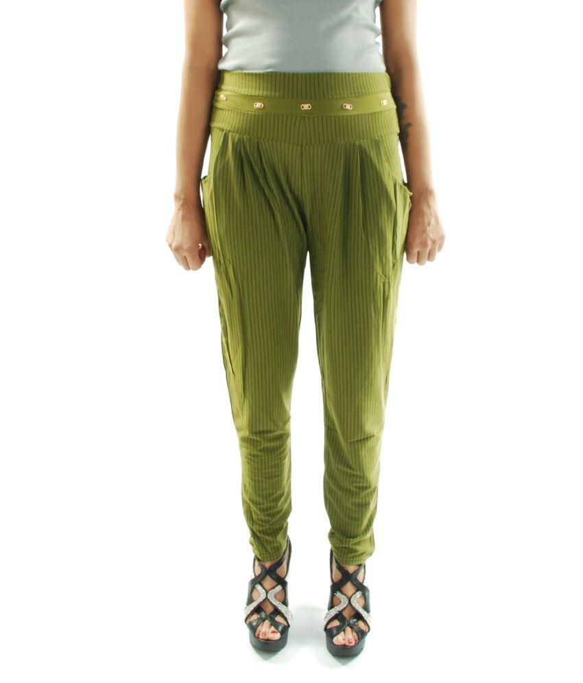 olive green harem pants