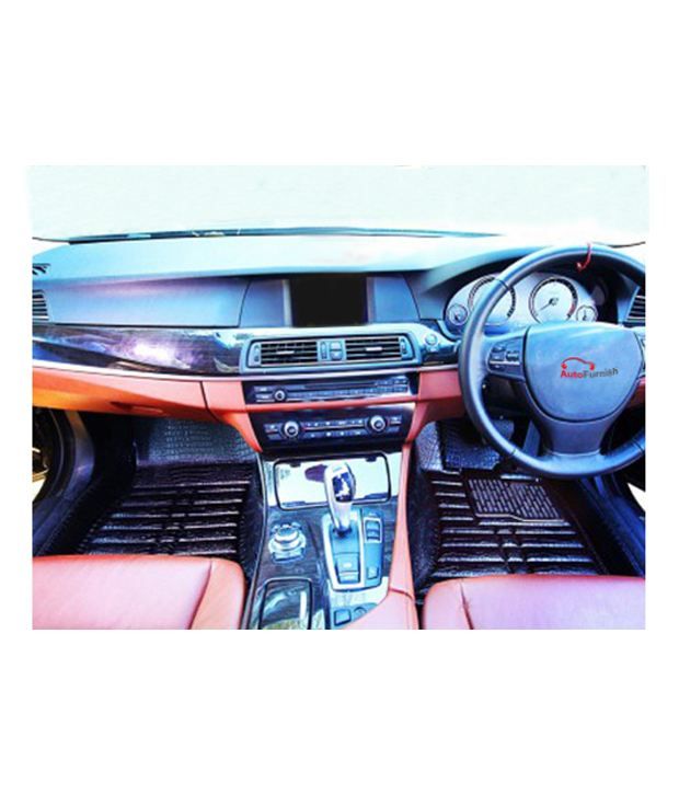 Autofurnish Black Car Floor Mats for Nissan Terrano Buy Autofurnish