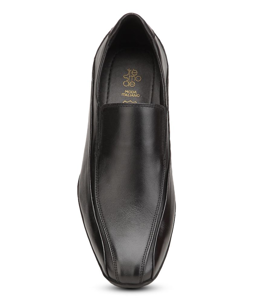 Buy Tresmode Black Formal Shoes 