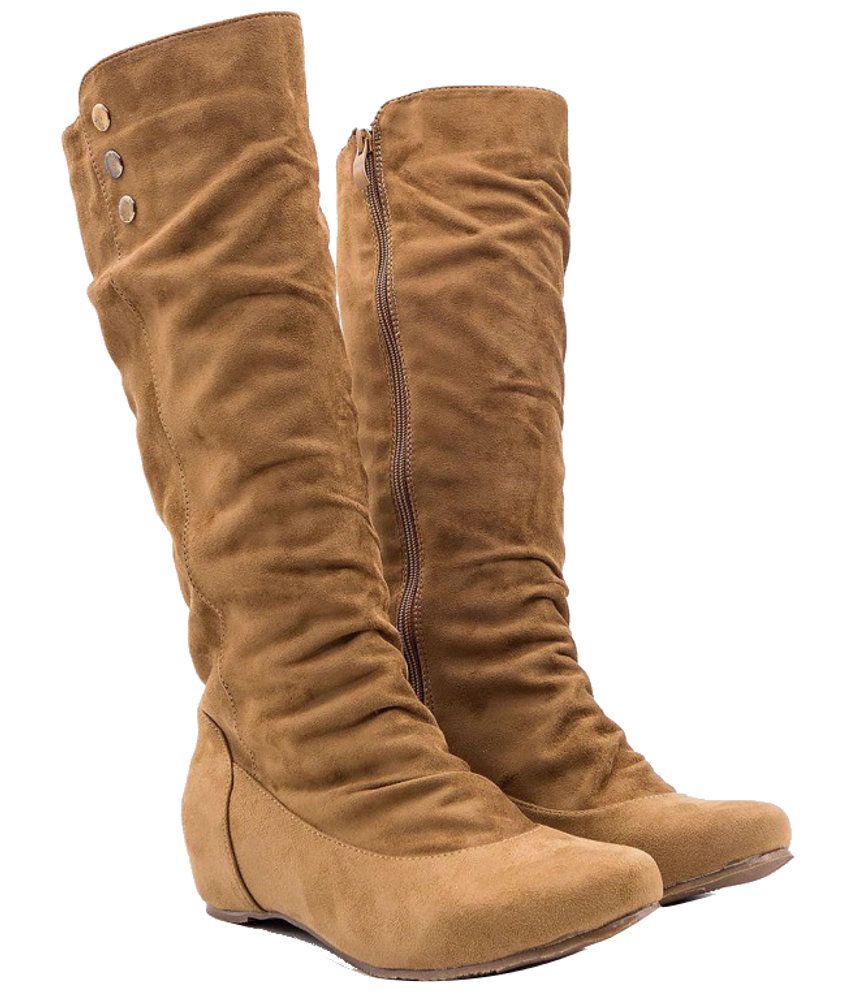 beige boots wide fit