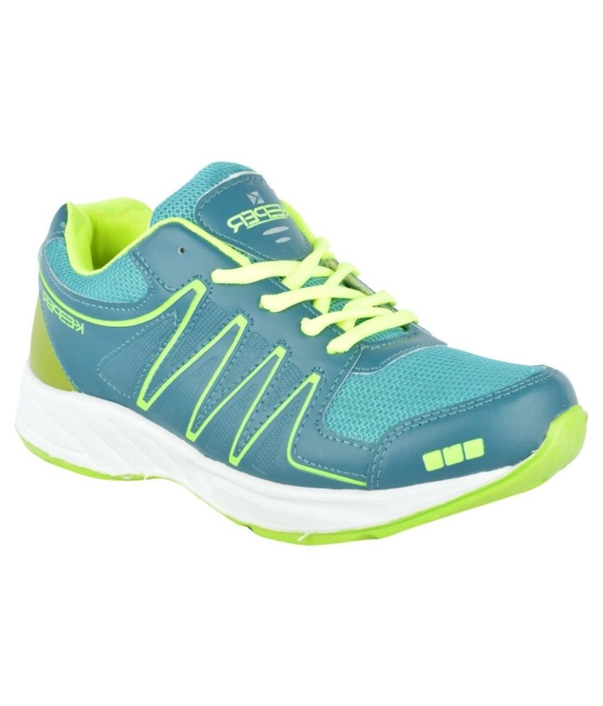 Keeper Turquoise And Green Sports Shoes - Buy Keeper Turquoise And ...