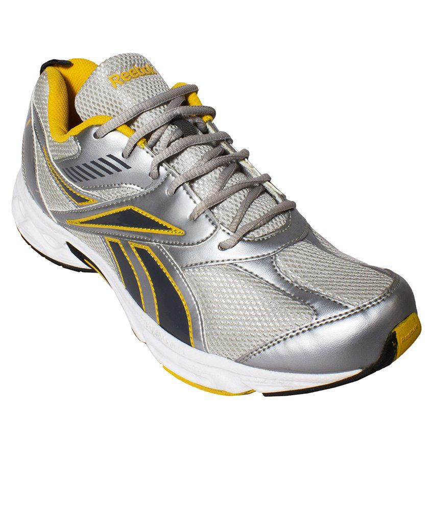  Reebok  Silver Yellow Sport Shoes  Buy Reebok  Silver 