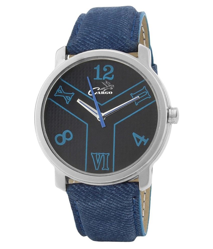 Cargo Watches Navy Strap Round Analog Watch Buy Cargo Watches Navy