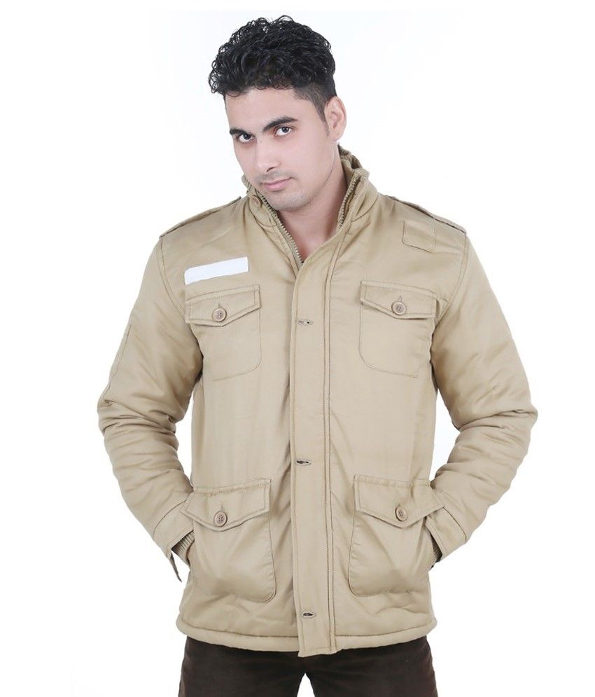 khaki winter jacket