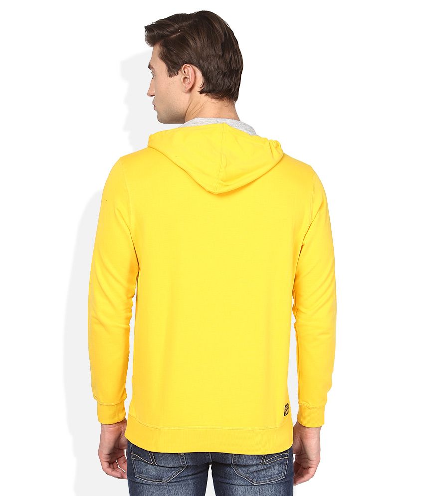spykar hooded sweatshirt