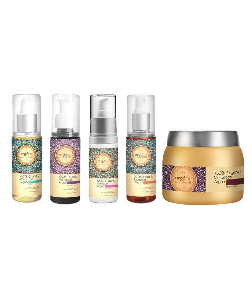 Aryanveda 100 Percent Organic Moroccon Hair Combo Pack Buy