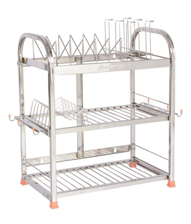 Buy Amol Stainless Steel Utensils Rack Online at Low Price in India