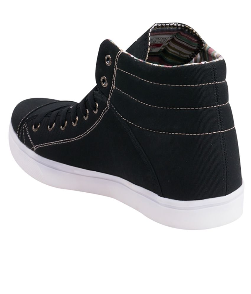 Campus Black Sneaker Shoes - Buy Campus Black Sneaker Shoes Online at ...