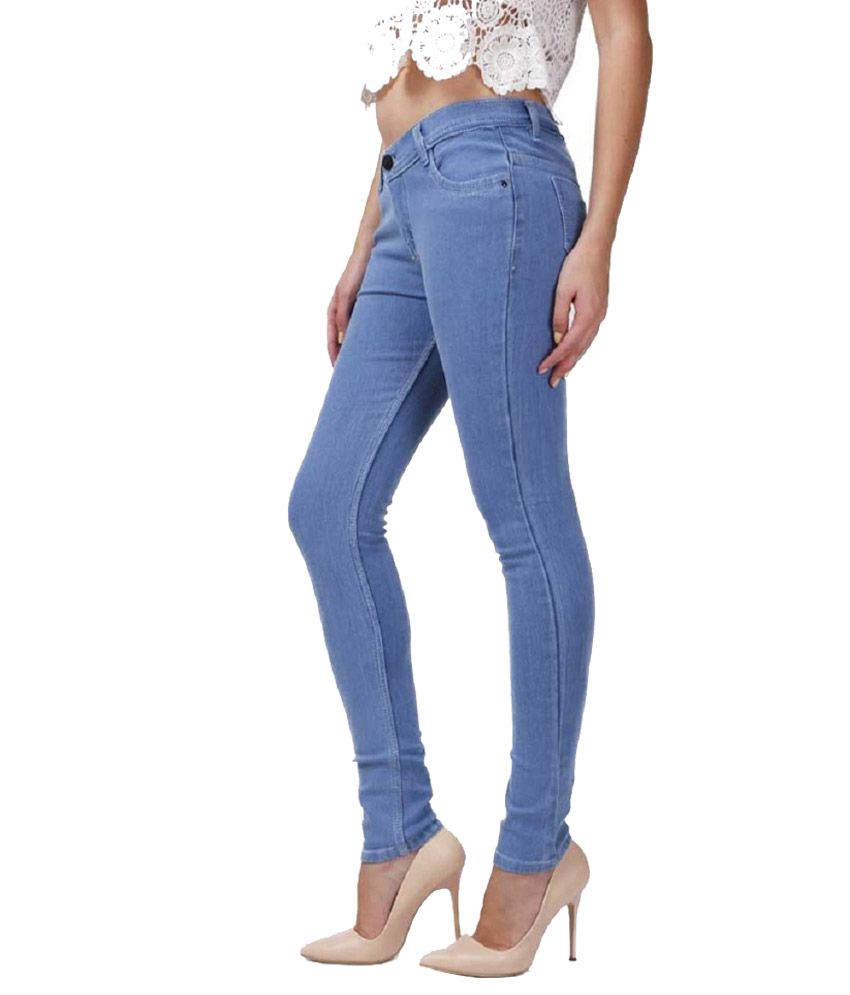 Ars Fashion Blue Denim Lycra Jeans - Buy Ars Fashion Blue Denim Lycra ...