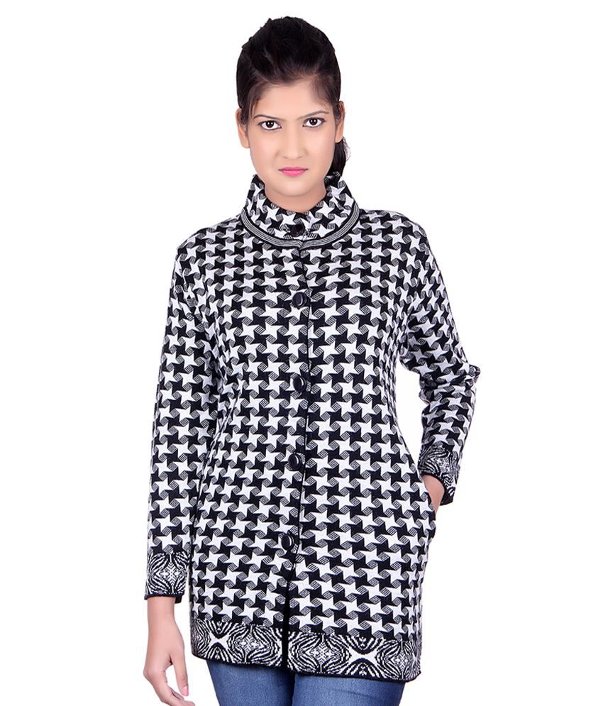Buy Pinaque Black Woollen Coats Online at Best Prices in India - Snapdeal