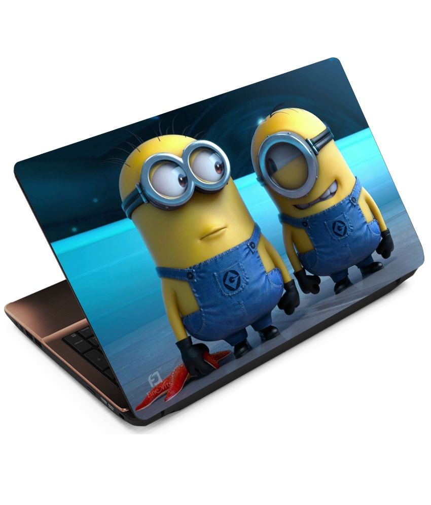 Indiashopers Minions Laptop Notebook Skins for 13.3 14 15.6 HP Dell ...