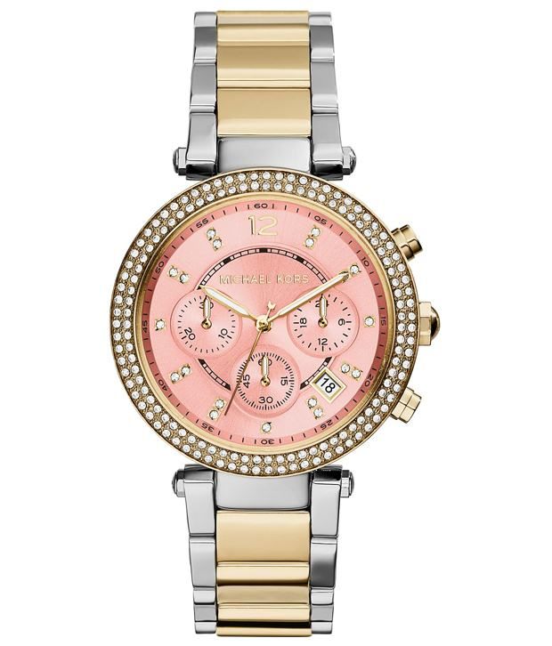 Michael Kors Silver Analog Wrist Watch for Women Price in India Buy