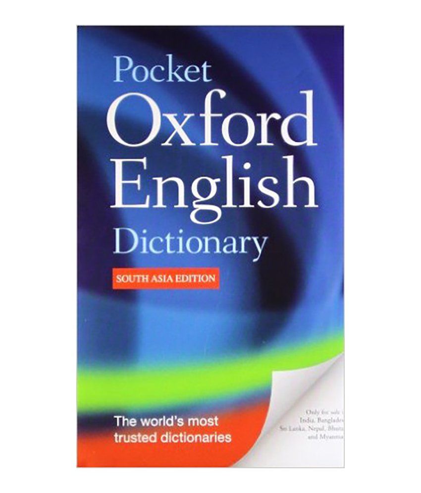 Amazoncom: Pocket Oxford English Dictionary